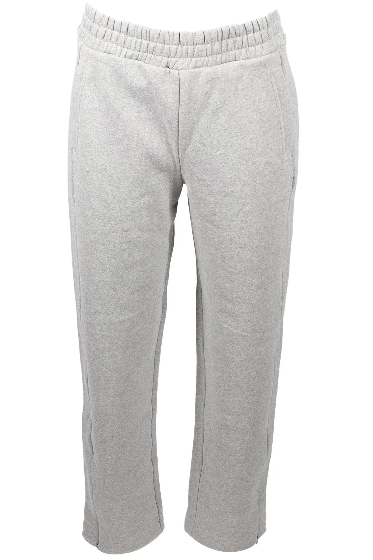 ME+EM GREY COTTON BLEND STRAIGHT LEG PANTS UK 8 - Image 5