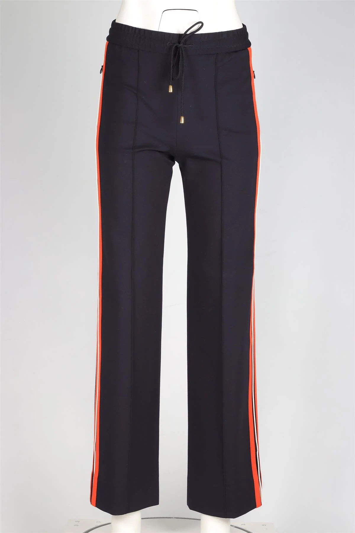 ME+EM NAVY JERSEY STRAIGHT LEG PANTS UK 6 - Image 2