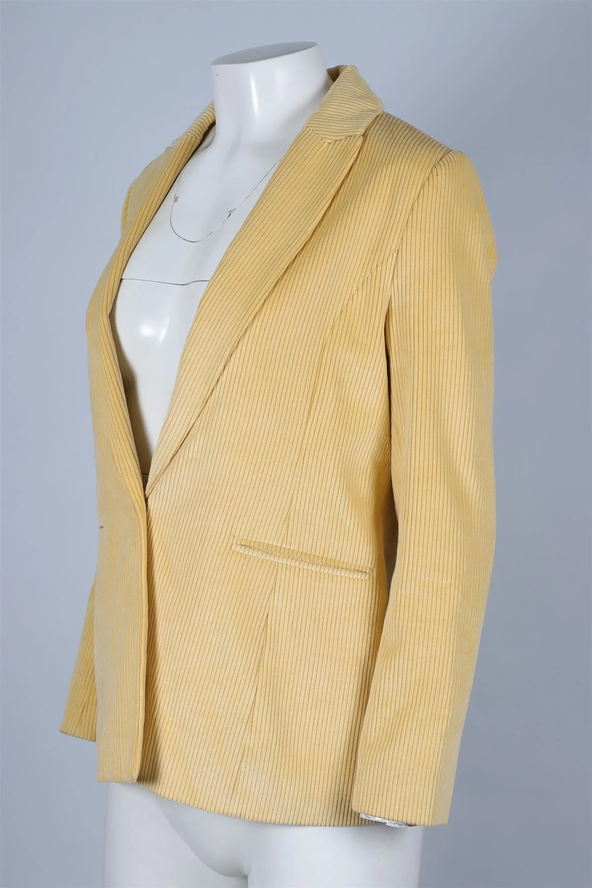 ME+EM YELLOW CORDUROY BLAZER UK 8 - Image 7