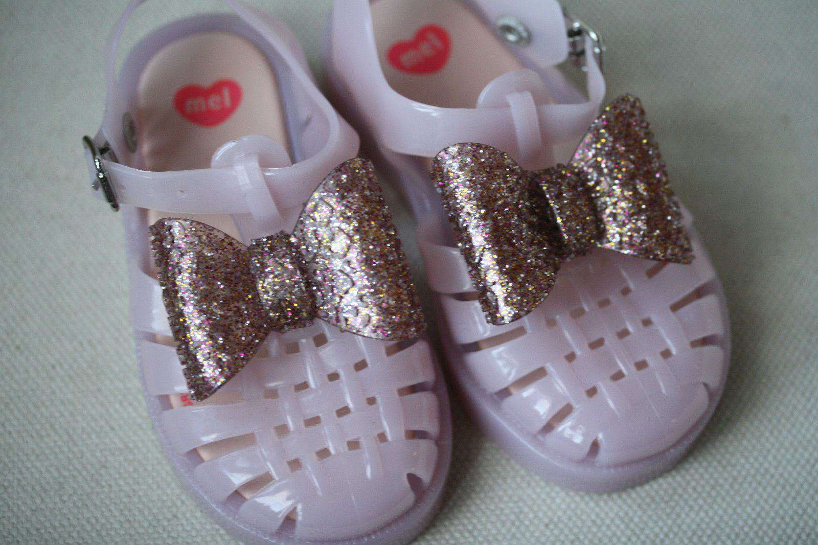 MEL BY MELISSA BABY JELLY SANDALS EU 23-24 UK 6-7 US 7-8