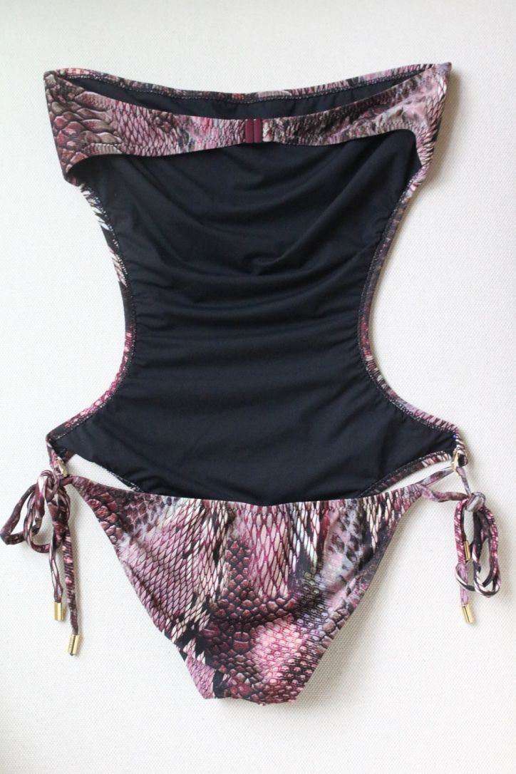 MELISSA ODABASH AMALFI LIZARD PRINT SWIMSUIT UK 10 - Image 10