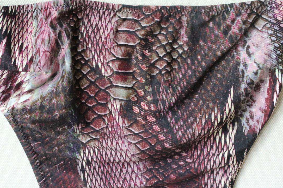 MELISSA ODABASH AMALFI LIZARD PRINT SWIMSUIT UK 10 - Image 4