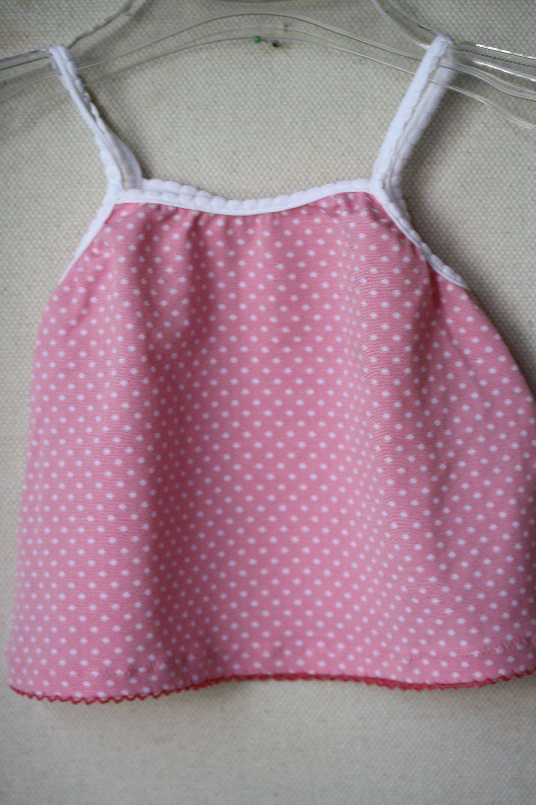MELISSA ODABASH BABY KIDS PINK POLKA DOT 2 PIECE SWIMSUIT 2 YEARS - Image 2