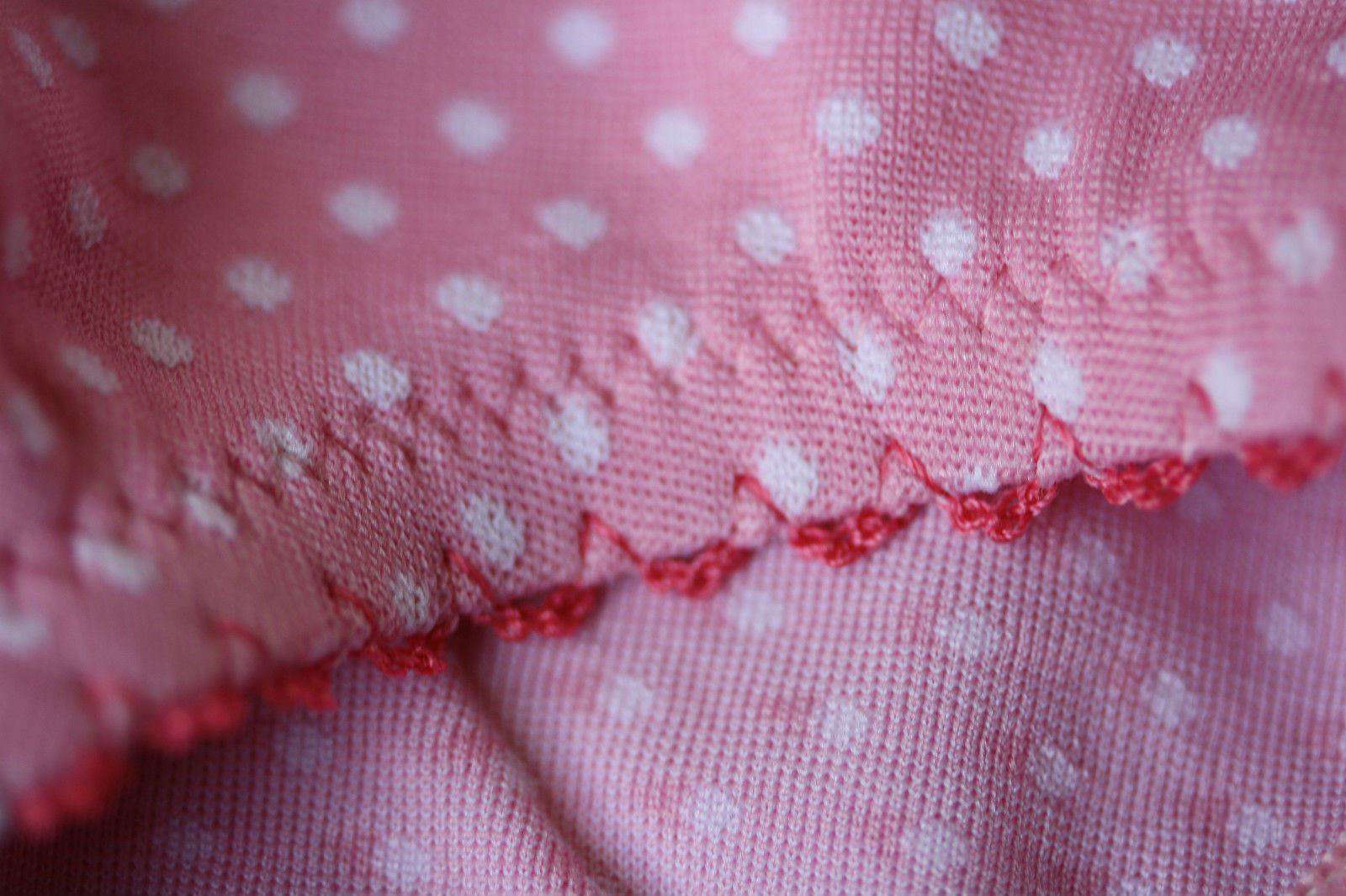 MELISSA ODABASH BABY KIDS PINK POLKA DOT 2 PIECE SWIMSUIT 2 YEARS - Image 3