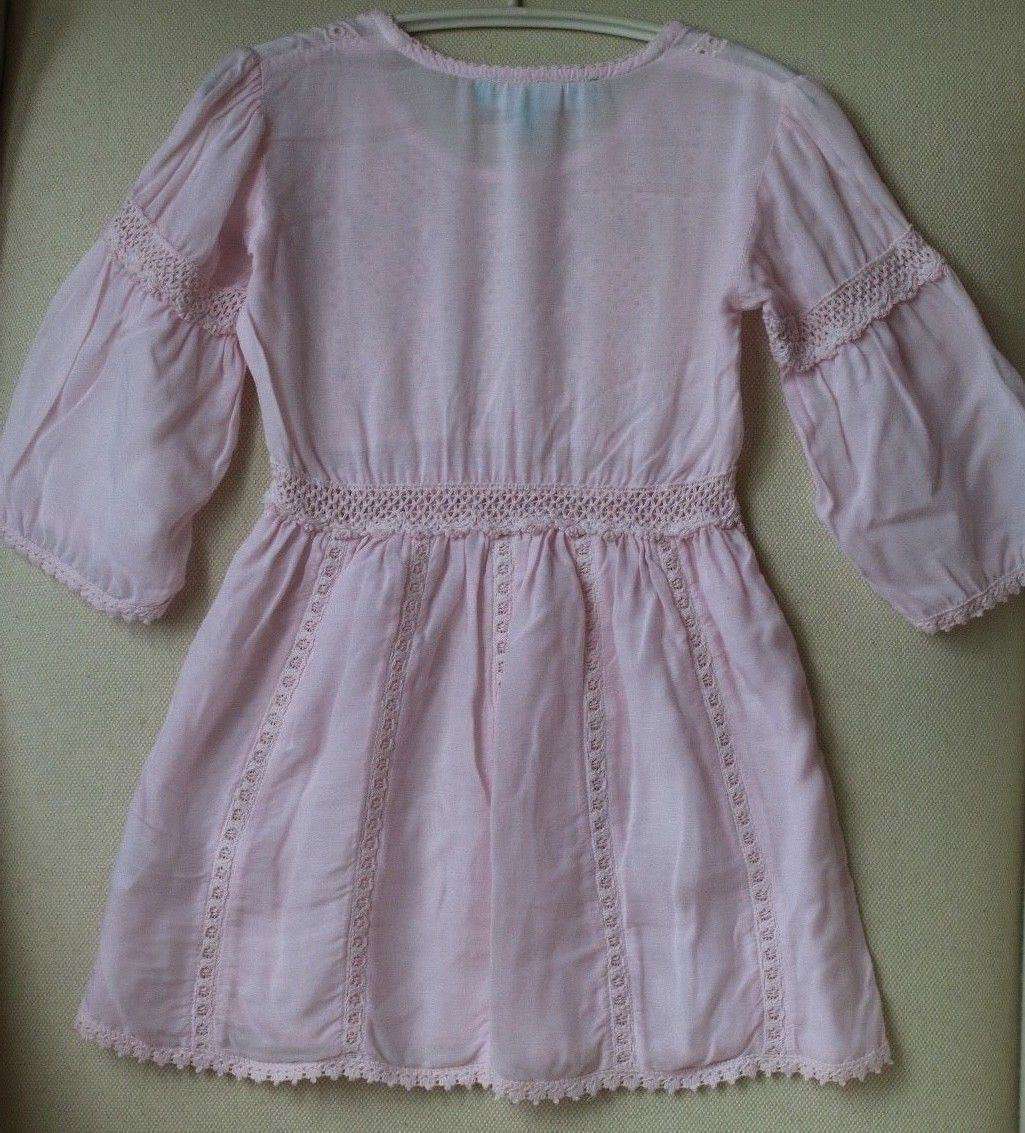 MELISSA ODABASH BABY PINK DRESS 4 YEARS - Image 2
