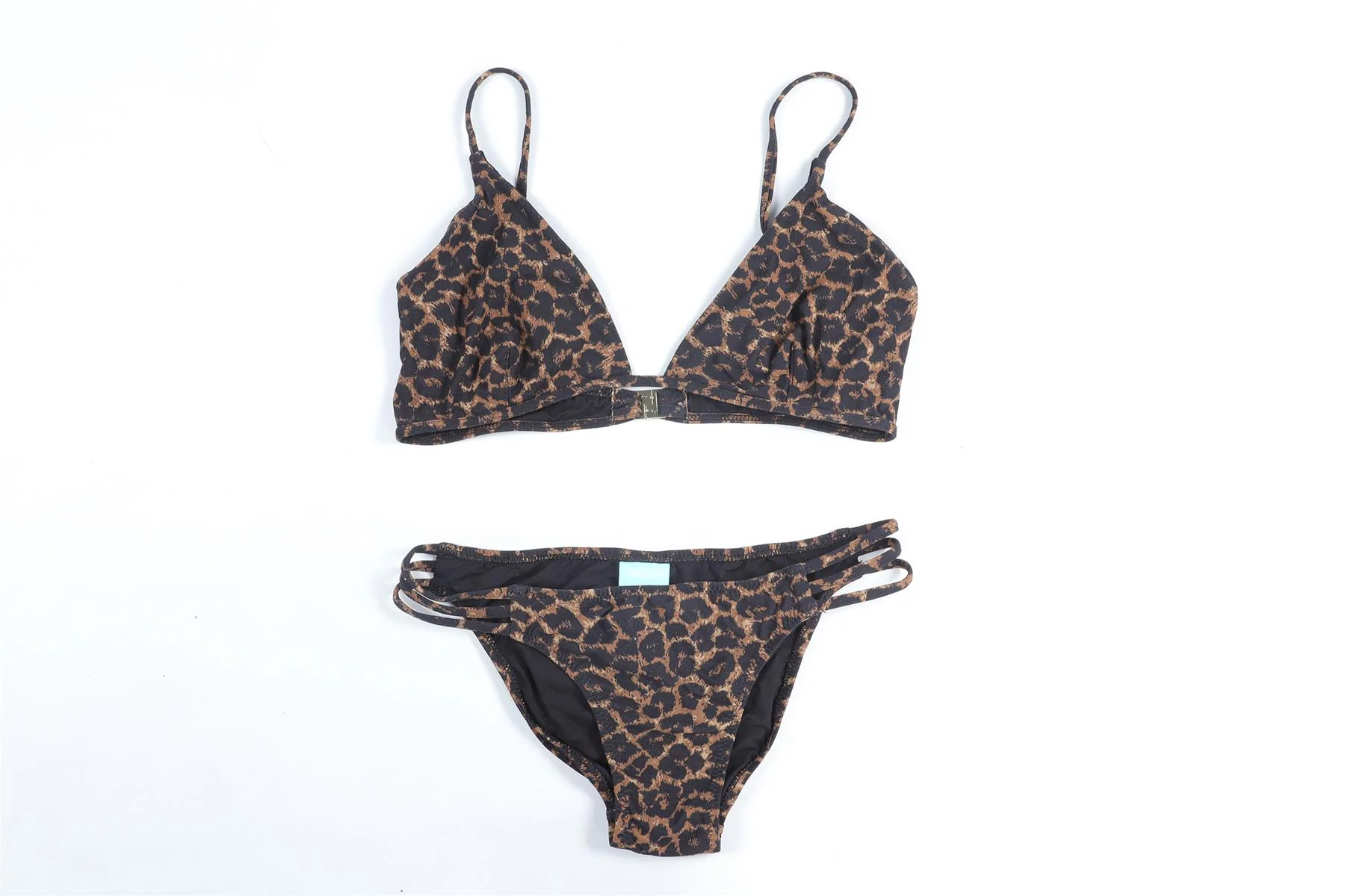 MELISSA ODABASH BLACK BIKINI UK 10-14 - Image 2