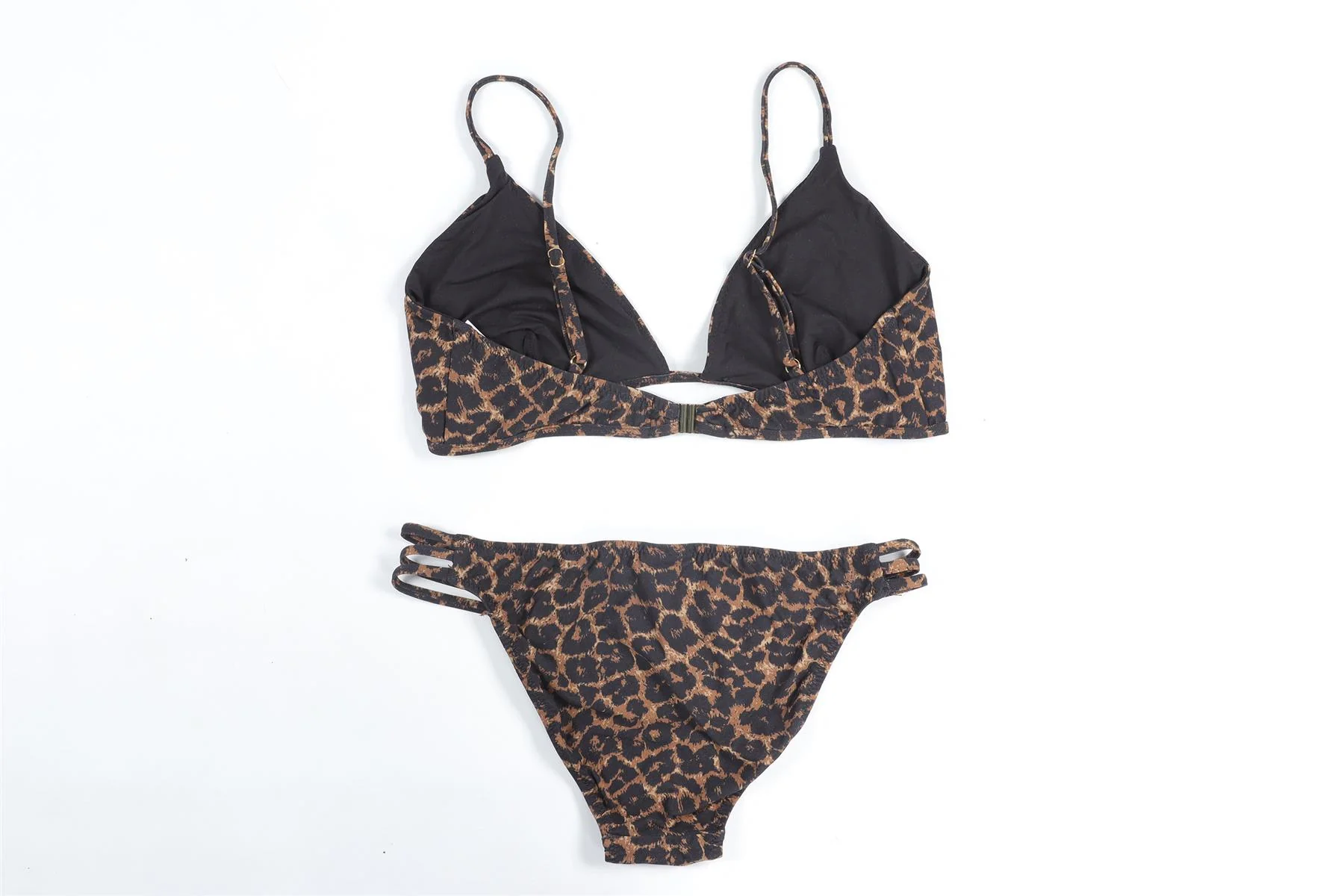 MELISSA ODABASH BLACK BIKINI UK 10-14 - Image 4