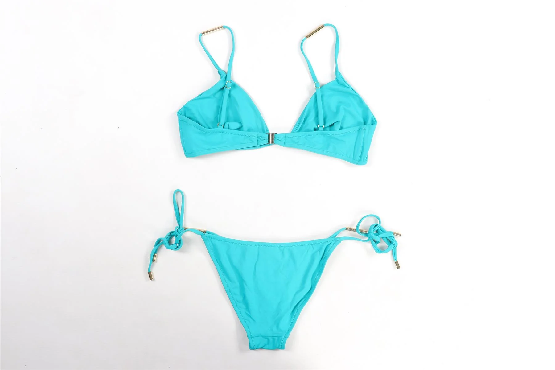MELISSA ODABASH BLUE BIKINI UK 10-14 - Image 4