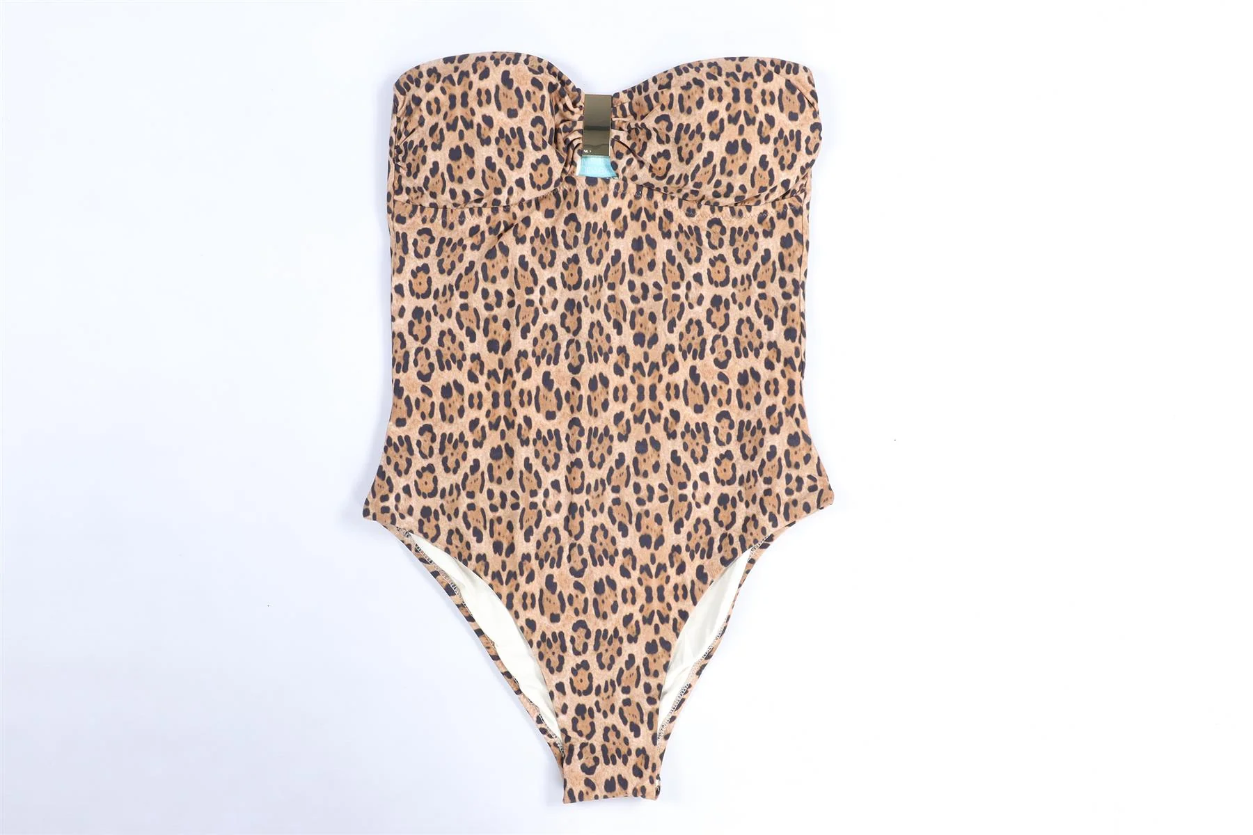 MELISSA ODABASH BROWN SWIMSUIT UK 10 - Image 2