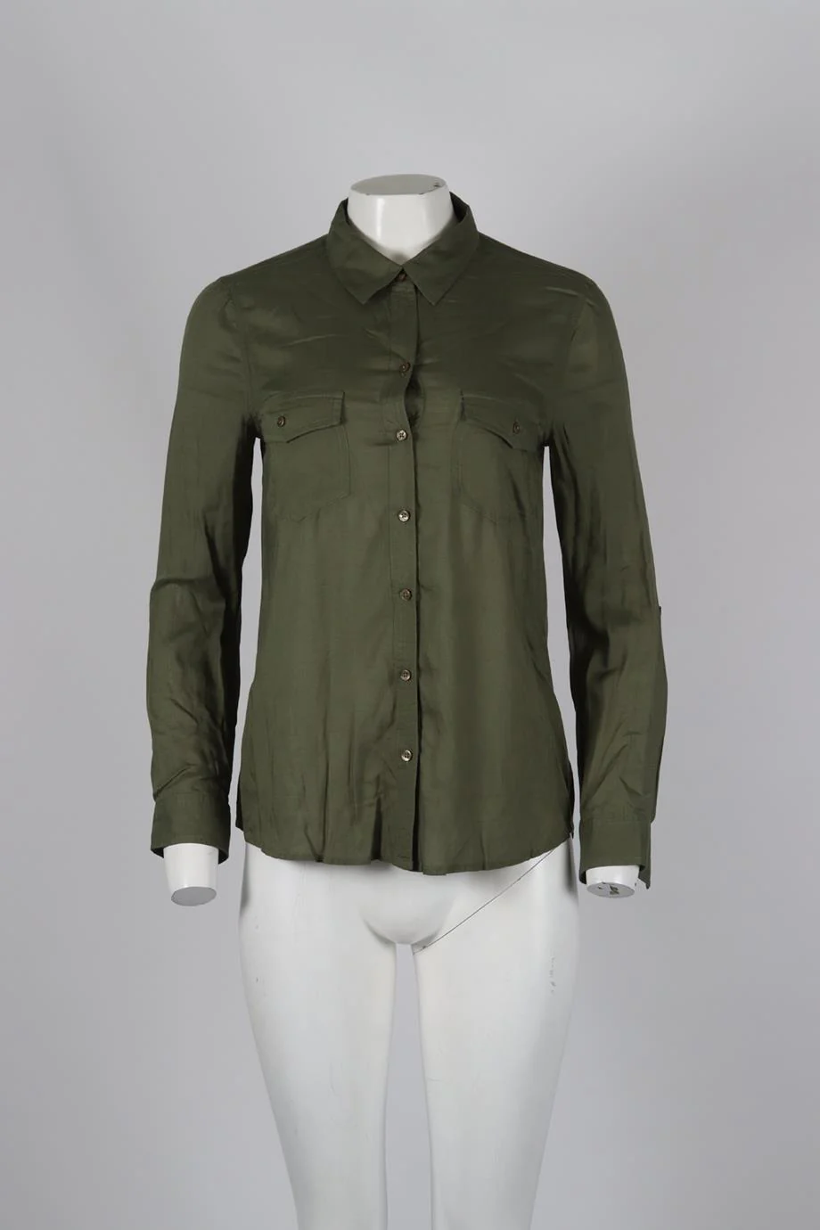 MELISSA ODABASH CHIFFON SHIRT XSMALL - Image 2