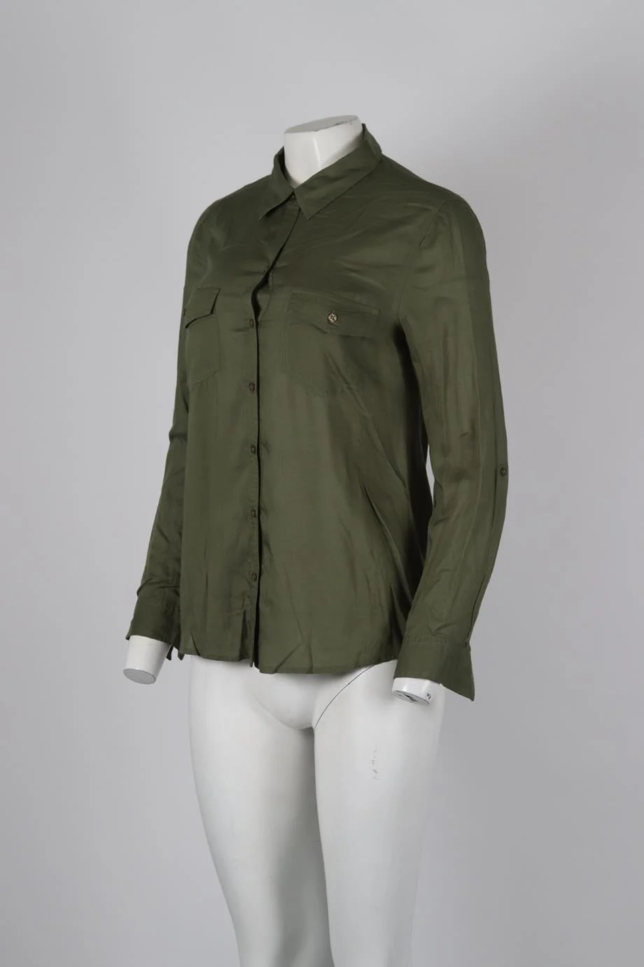 MELISSA ODABASH CHIFFON SHIRT XSMALL - Image 3