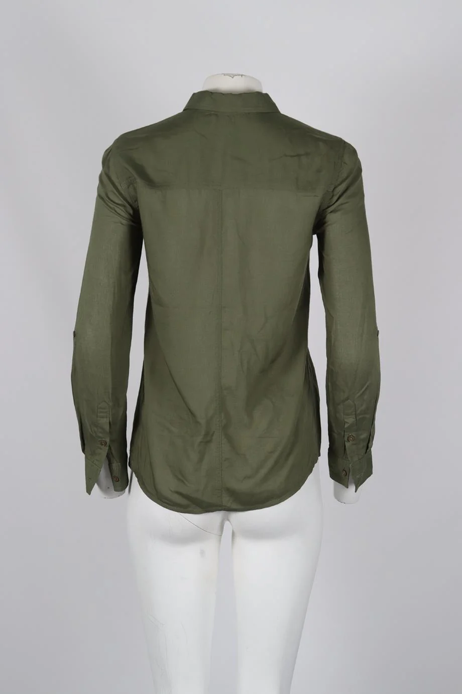 MELISSA ODABASH CHIFFON SHIRT XSMALL - Image 4