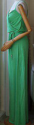 MELISSA ODABASH COVERUP GREEN ZOE KAFTAN MAXI DRESS SMALL - Image 6
