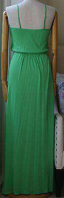 MELISSA ODABASH COVERUP GREEN ZOE KAFTAN MAXI DRESS SMALL - Image 7