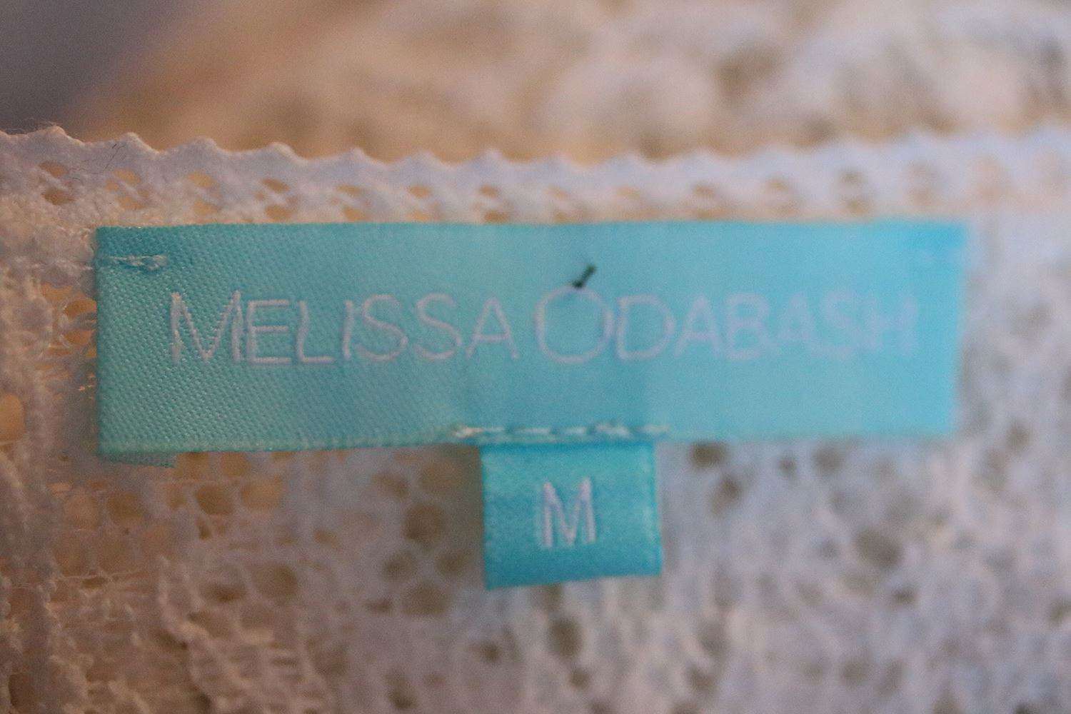 MELISSA ODABASH ELIZABETH CROCHETED DRESS MEDIUM - Image 5