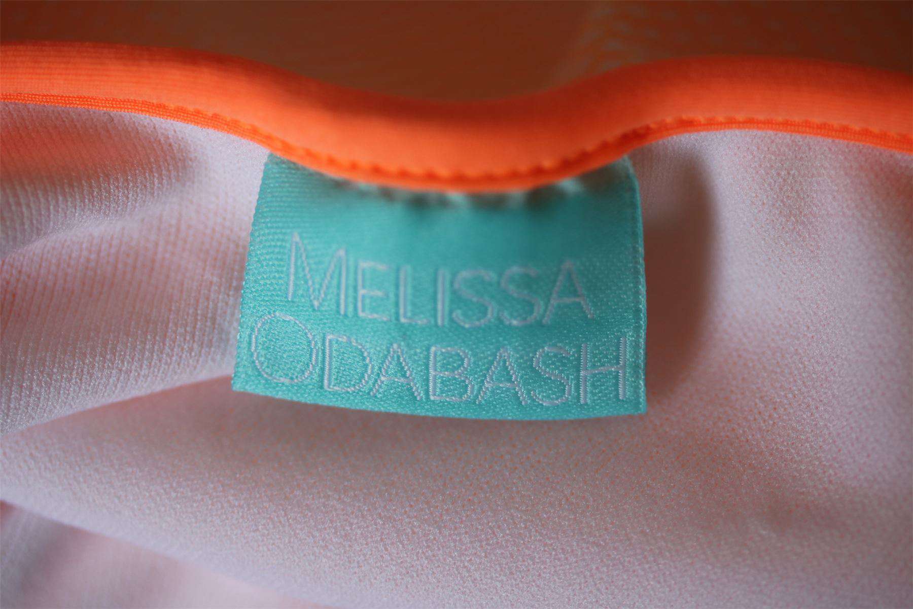 MELISSA ODABASH GIRLS TRACY ORANGE SCALES PRINT SWIMSUIT 4 YEARS - Image 3