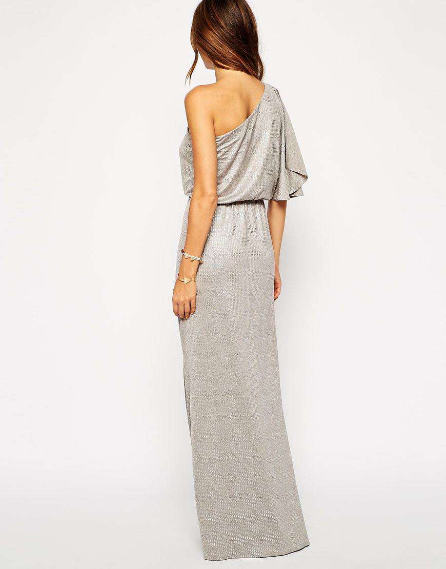 MELISSA ODABASH KAREN SILVER DOTS BEACH COVERUP DRESS SMALL - Image 6