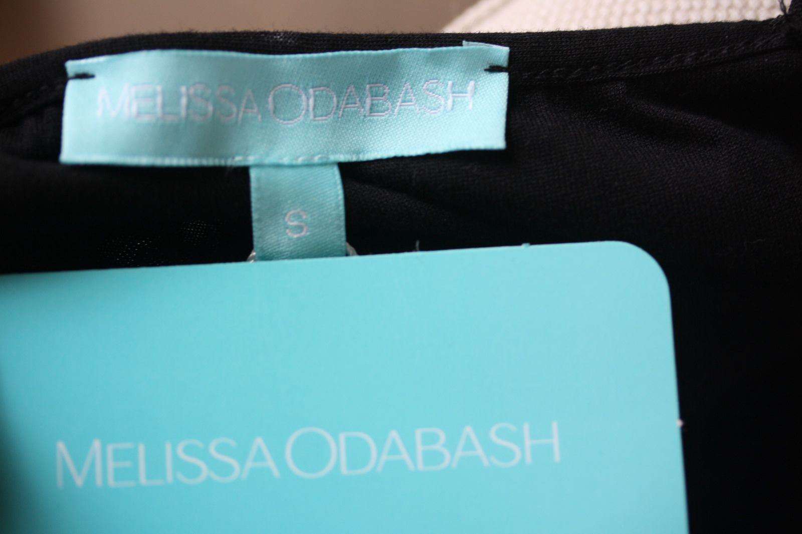 MELISSA ODABASH KATARINA BLACK MAXI DRESS UK 8 US 4 FR 36 - Image 4
