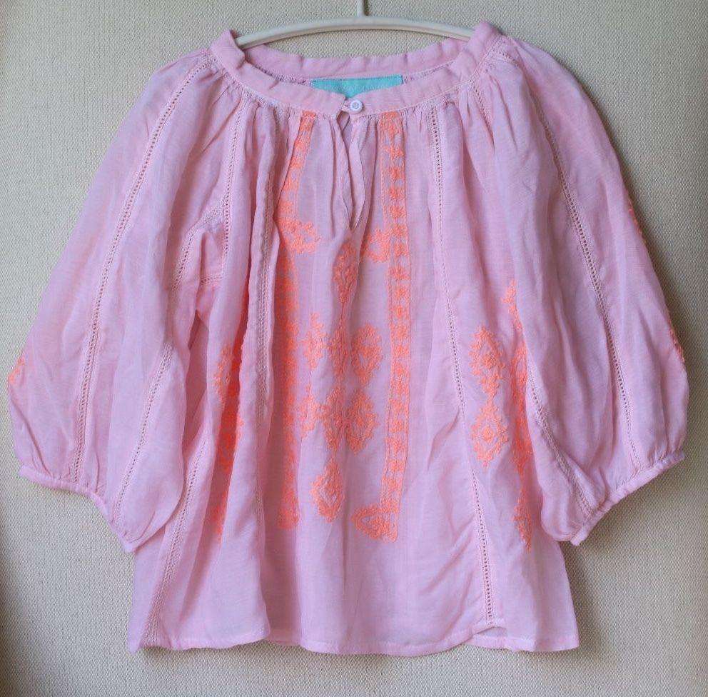 MELISSA ODABASH KIDS BABY ALIYA PINK TOP 4 YEARS - Image 4