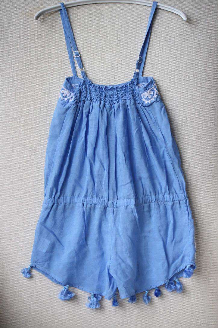 MELISSA ODABASH KIDS BABY EISHA BLUE PLAYSUIT ROMPER 4 YEARS - Image 2