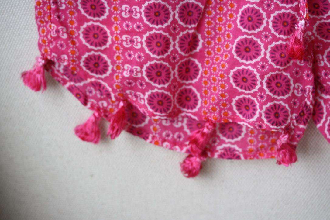 MELISSA ODABASH KIDS BABY EISHA FUCHSIA PLAYSUIT ROMPER 2 YEARS - Image 5