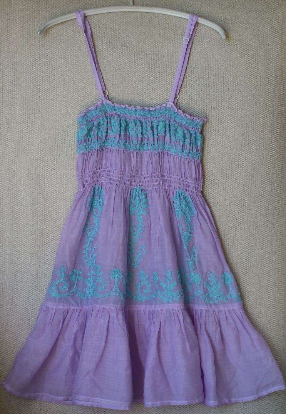 MELISSA ODABASH KIDS BABY GIRLS PURPLE EMMA DRESS 4 YEARS - Image 2