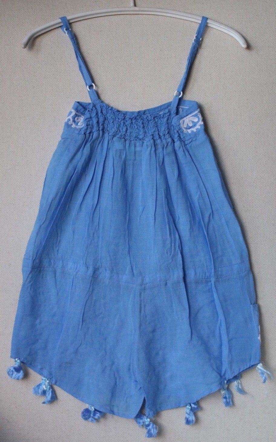 MELISSA ODABASH KIDS GIRLS BLUE PLAYSUIT ROMPER 2 YEARS - Image 2