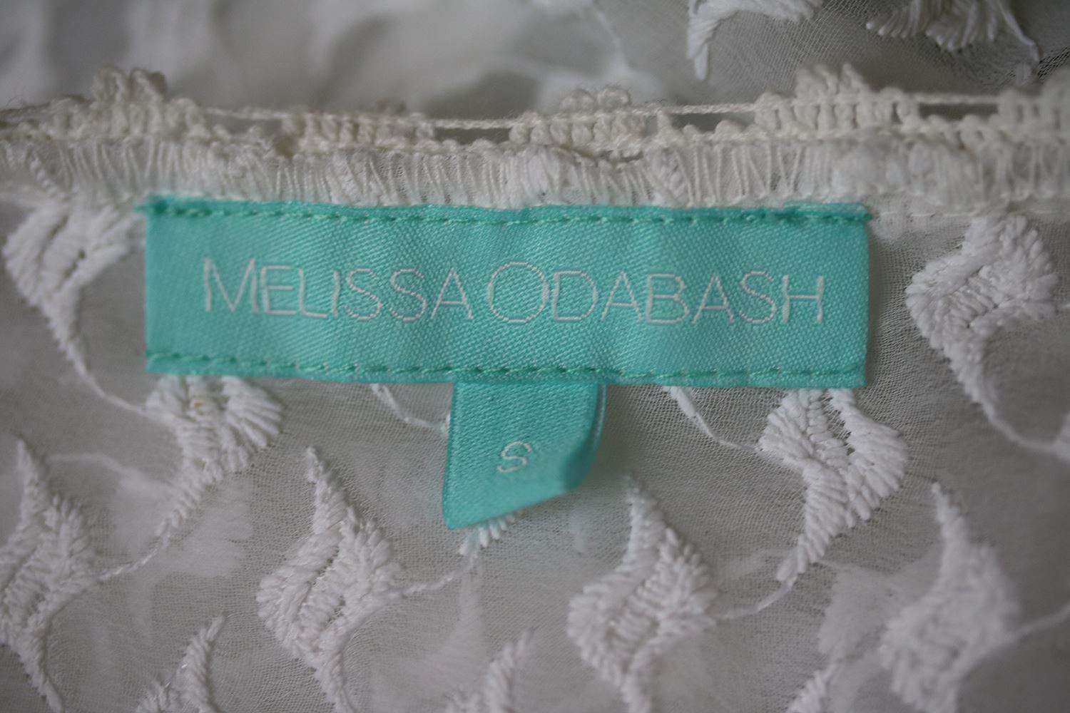 MELISSA ODABASH KYLIE SHORT COVER-UP DRESS SMALL - Image 7