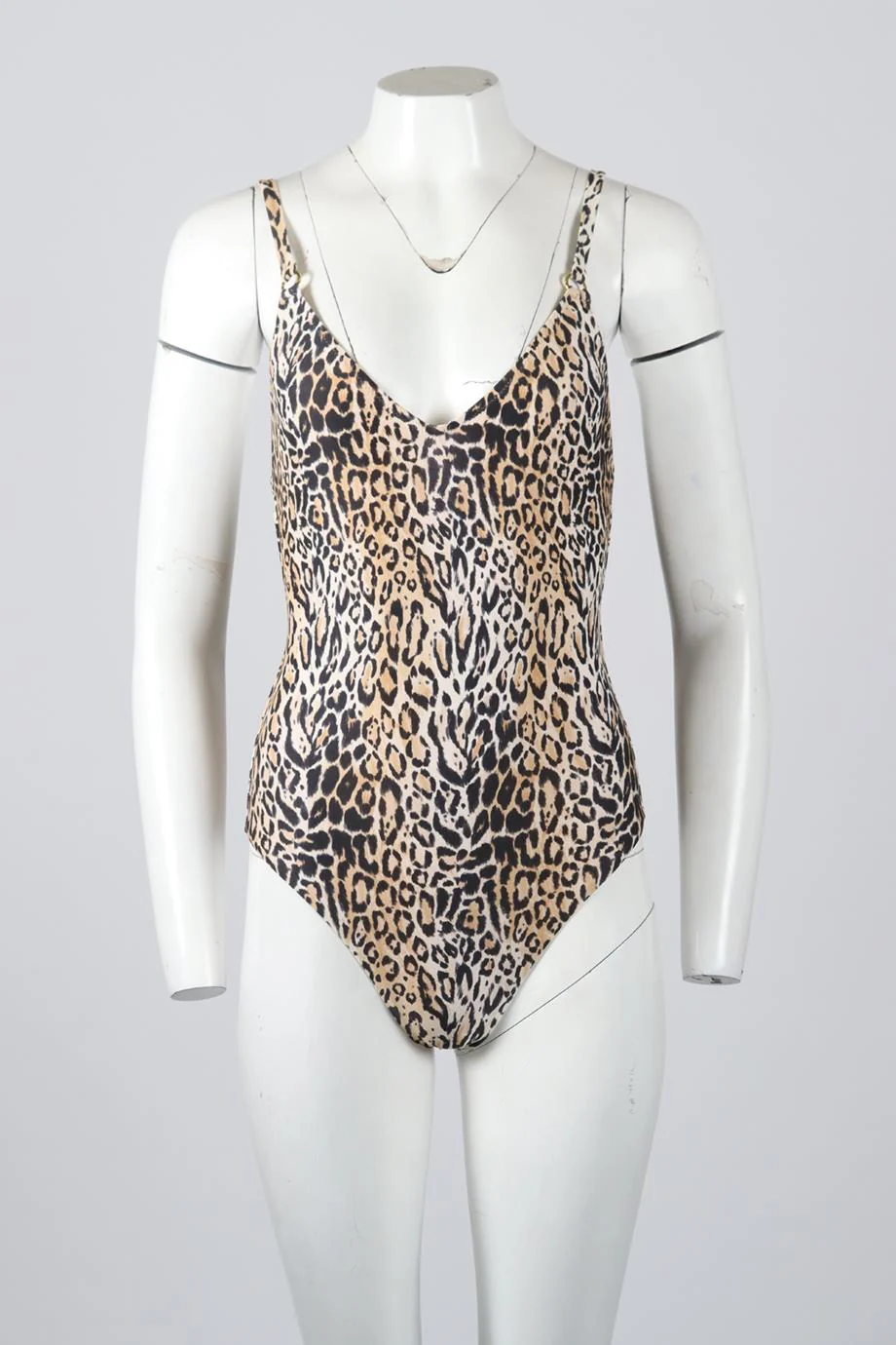 MELISSA ODABASH LEOPARD PRINT SWIMSUIT UK 10 - Image 2