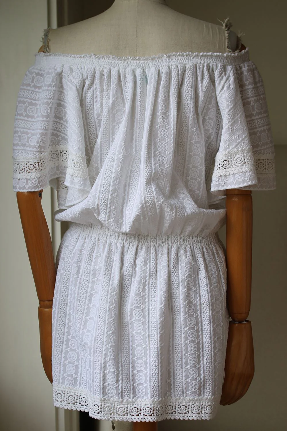 MELISSA ODABASH MICHELLE OFF THE SHOULDER DRESS MEDIUM - Image 4