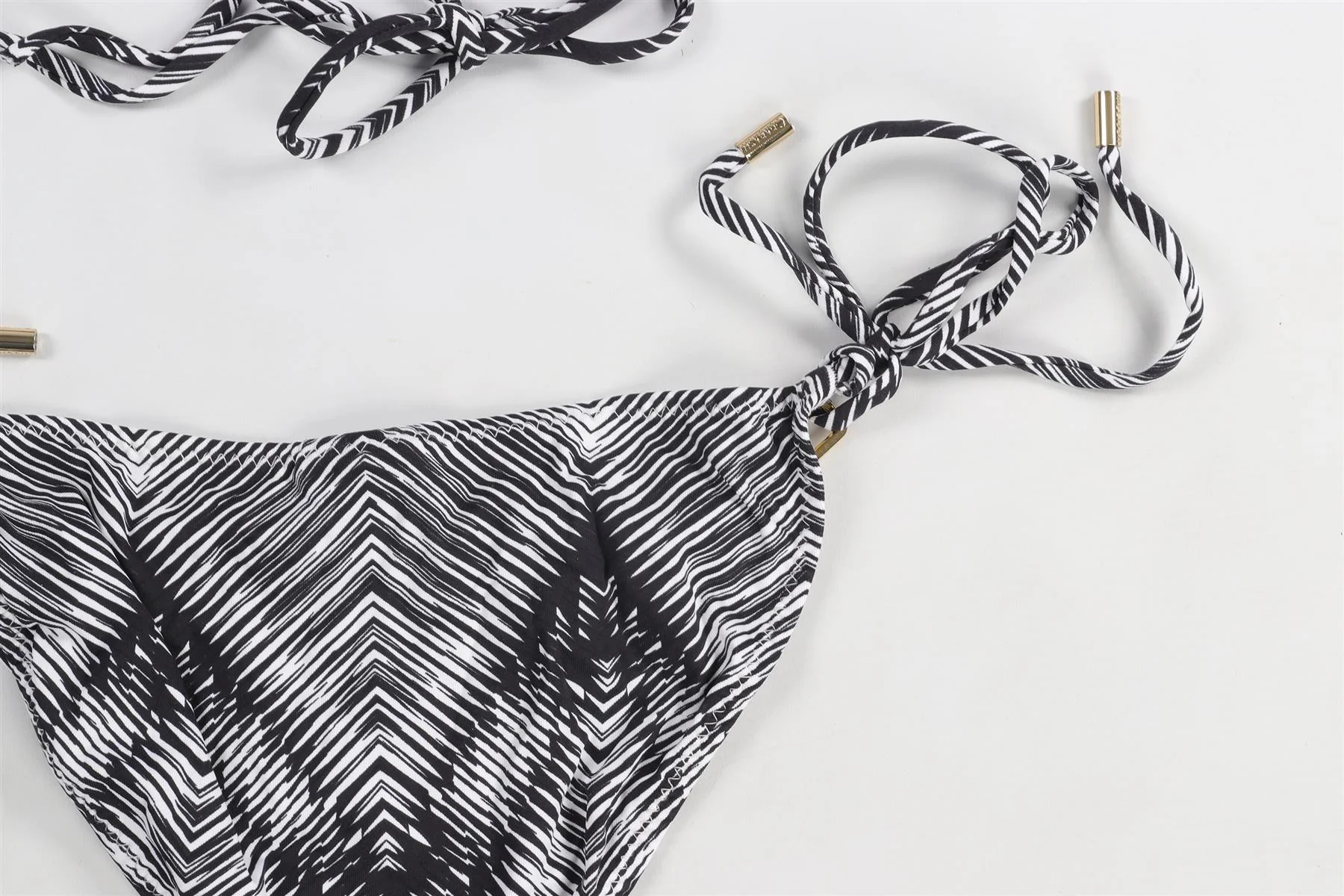 MELISSA ODABASH NAVY BIKINI UK 10-14 - Image 5