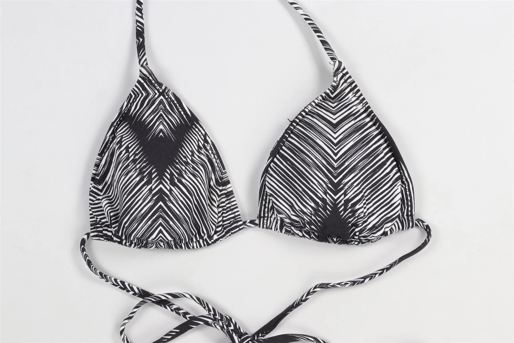 MELISSA ODABASH NAVY BIKINI UK 10-14 - Image 3