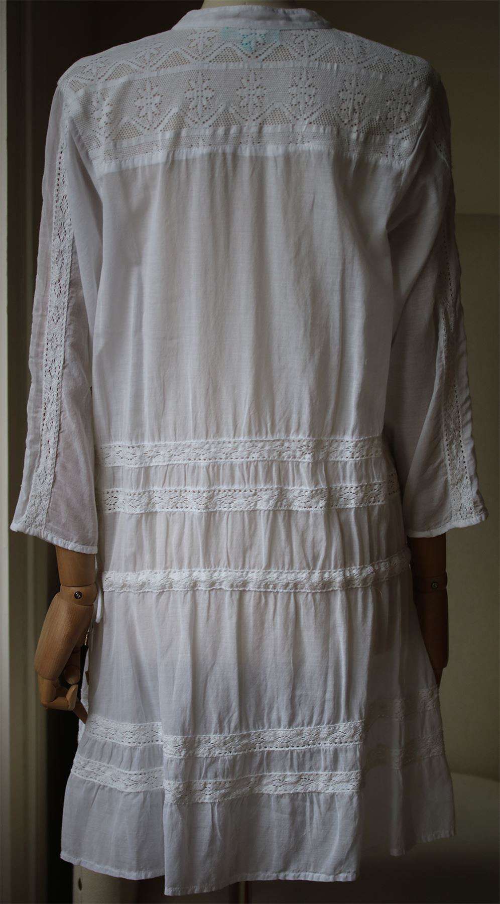 MELISSA ODABASH NICOLE EMBROIDERED DRESS SMALL - Image 6