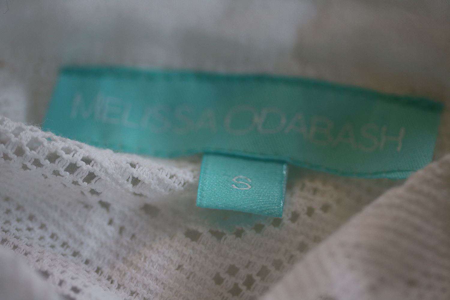MELISSA ODABASH NICOLE EMBROIDERED DRESS SMALL - Image 7