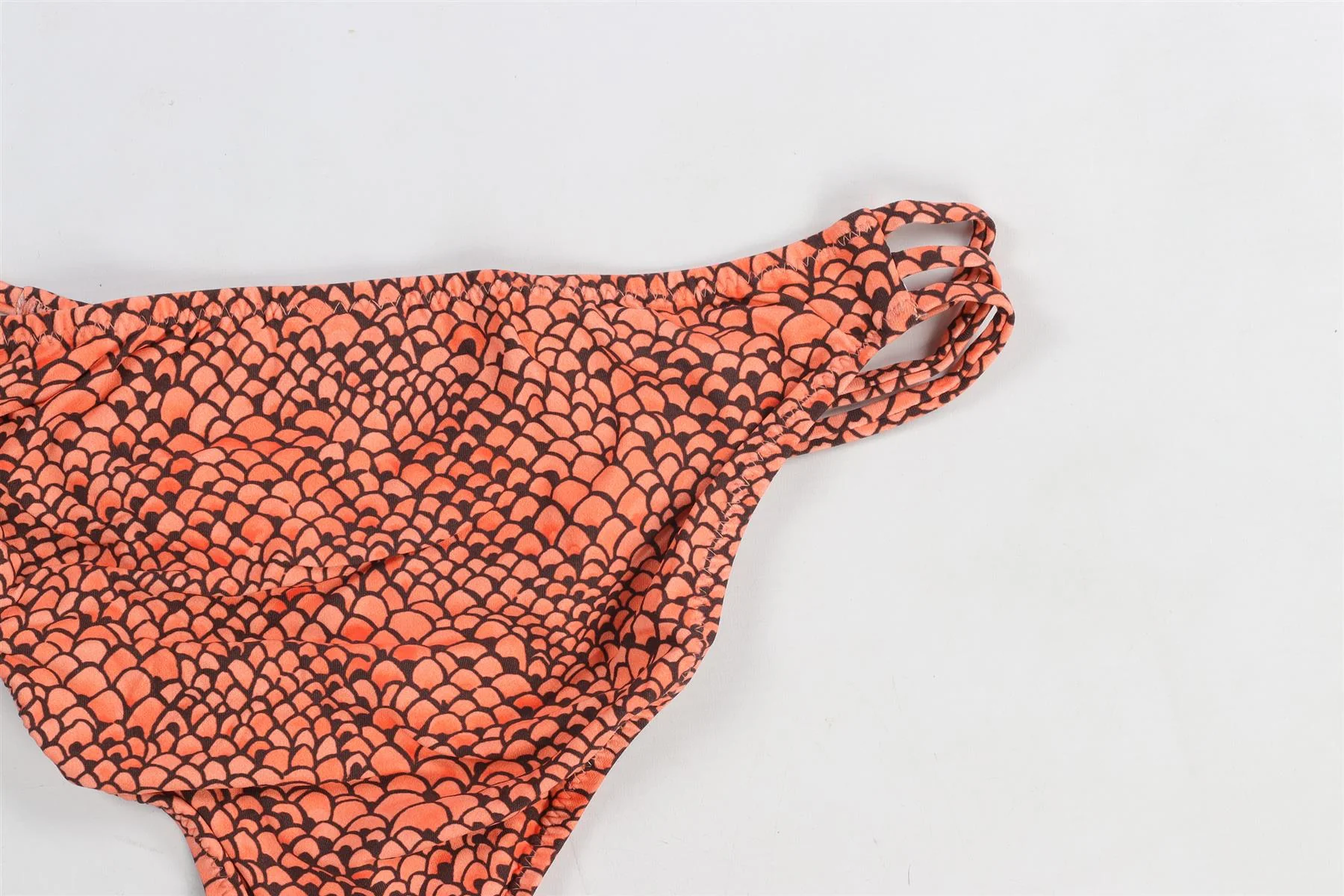 MELISSA ODABASH ORANGE BIKINI UK 10-14 - Image 5