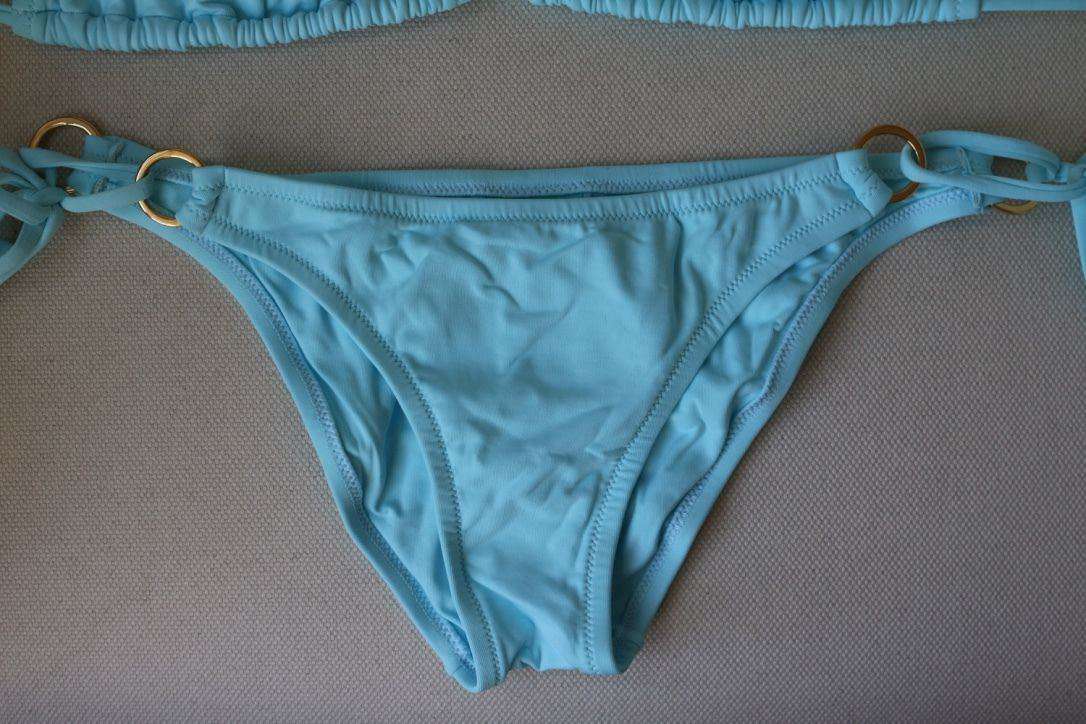 MELISSA ODABASH PALM BLUE BIKINI UK 10/16 - Image 4