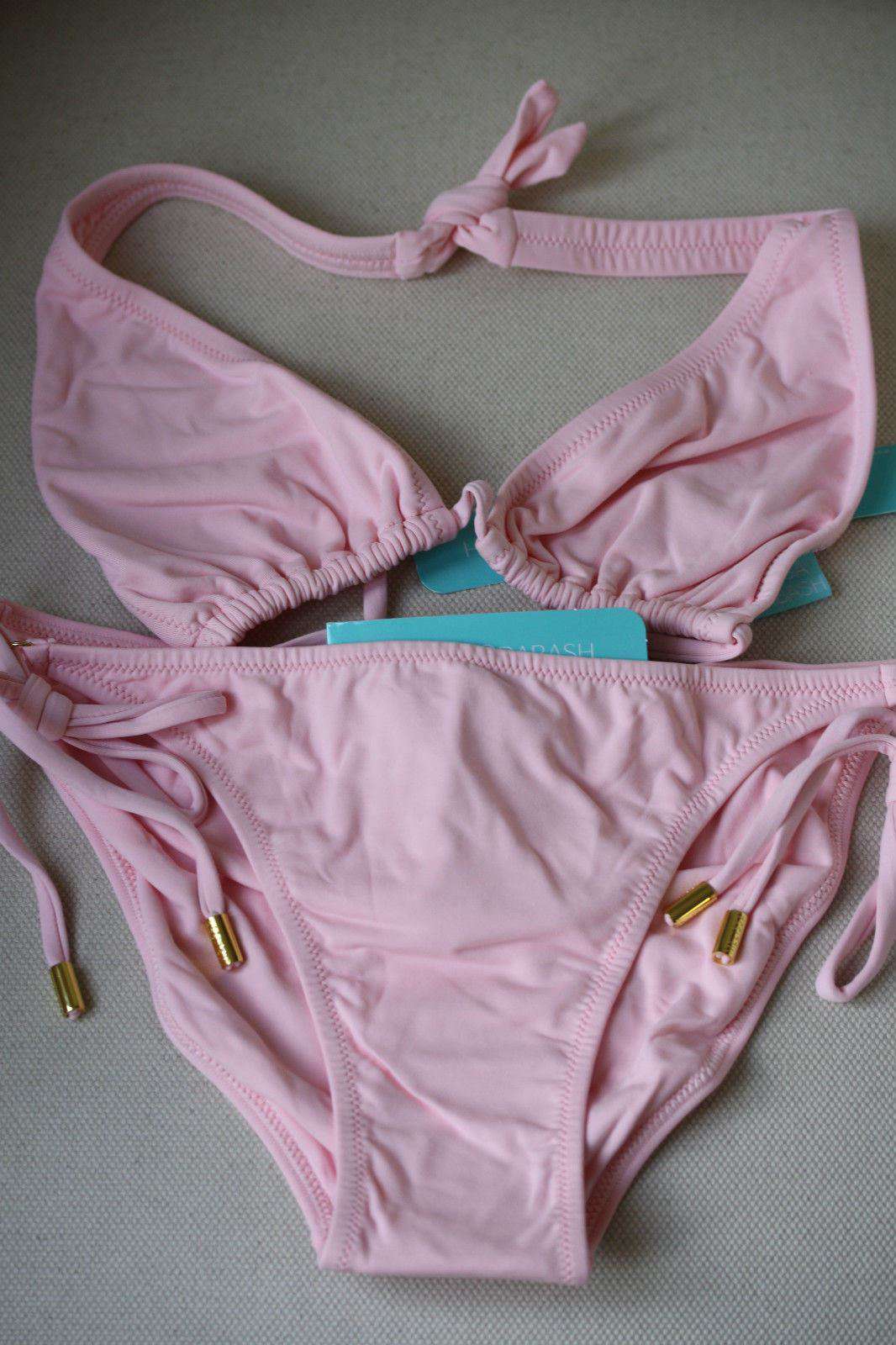 MELISSA ODABASH PINK BRIDESMAID HEN PARTY BIKINI IT 42/44 UK 10/12 - Image 2