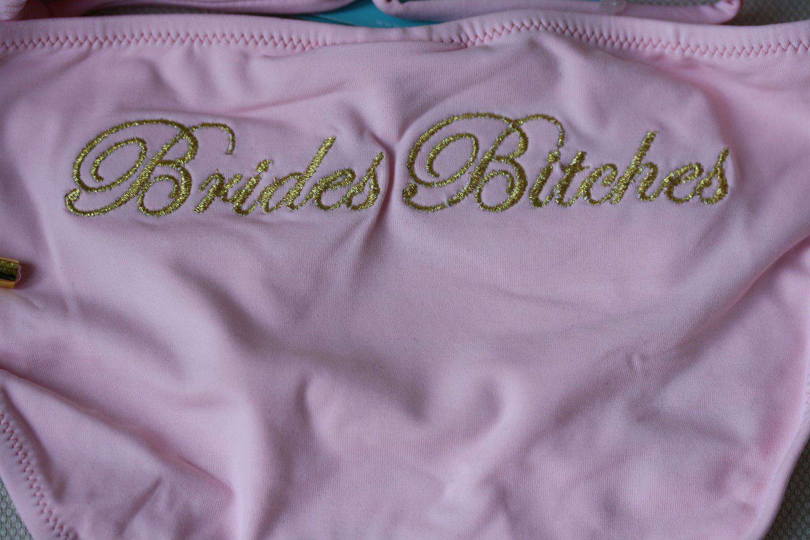 MELISSA ODABASH PINK BRIDESMAID HEN PARTY BIKINI IT 42 UK 10 - Image 4