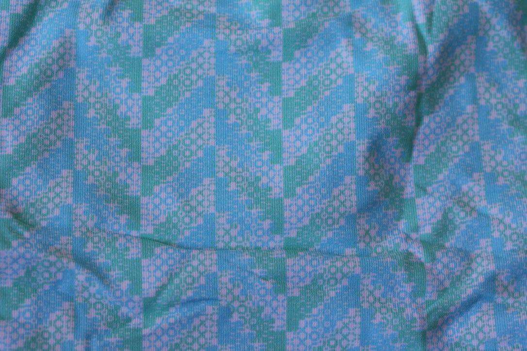 MELISSA ODABASH PORTUGAL AQUA PRINT BIKINI UK 10/14 - Image 8