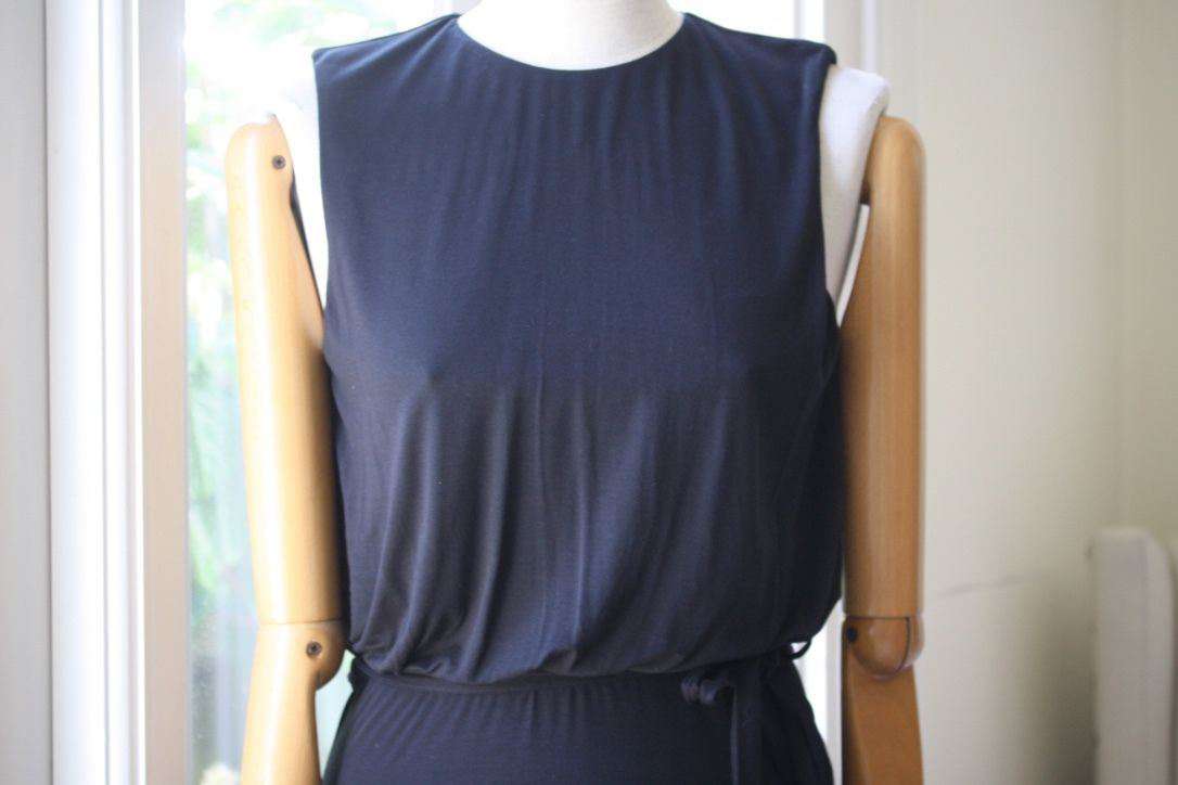 MELISSA ODABASH TALIA BLACK MAXI DRESS SMALL - Image 5