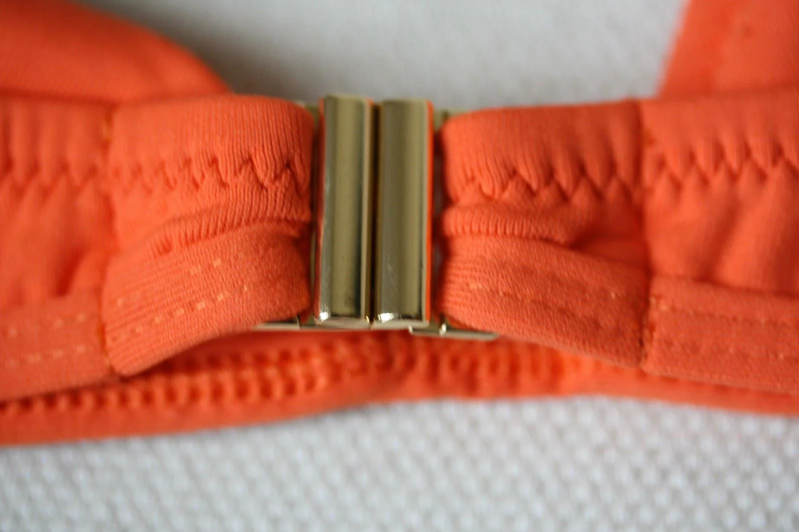 MELISSA ODABASH VERONA ORANGE BIKINI UK 10/14 - Image 6