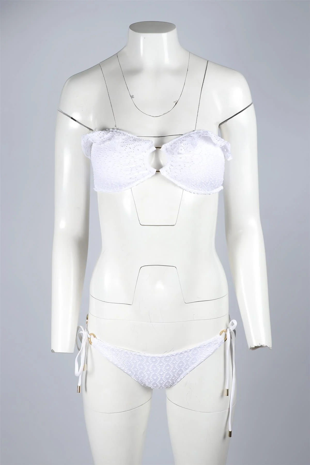 MELISSA ODABASH WHITE BIKINI UK 10 - Image 2