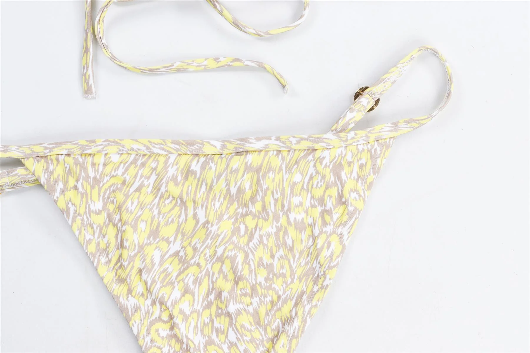 MELISSA ODABASH YELLOW BIKINI UK 10-16 - Image 5