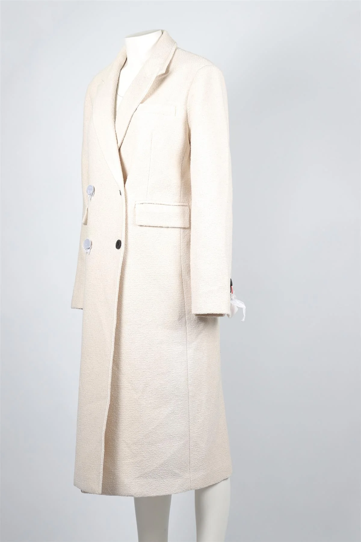 MEOTINE CREAM WOOL COAT XSMALL-SMALL - Image 7