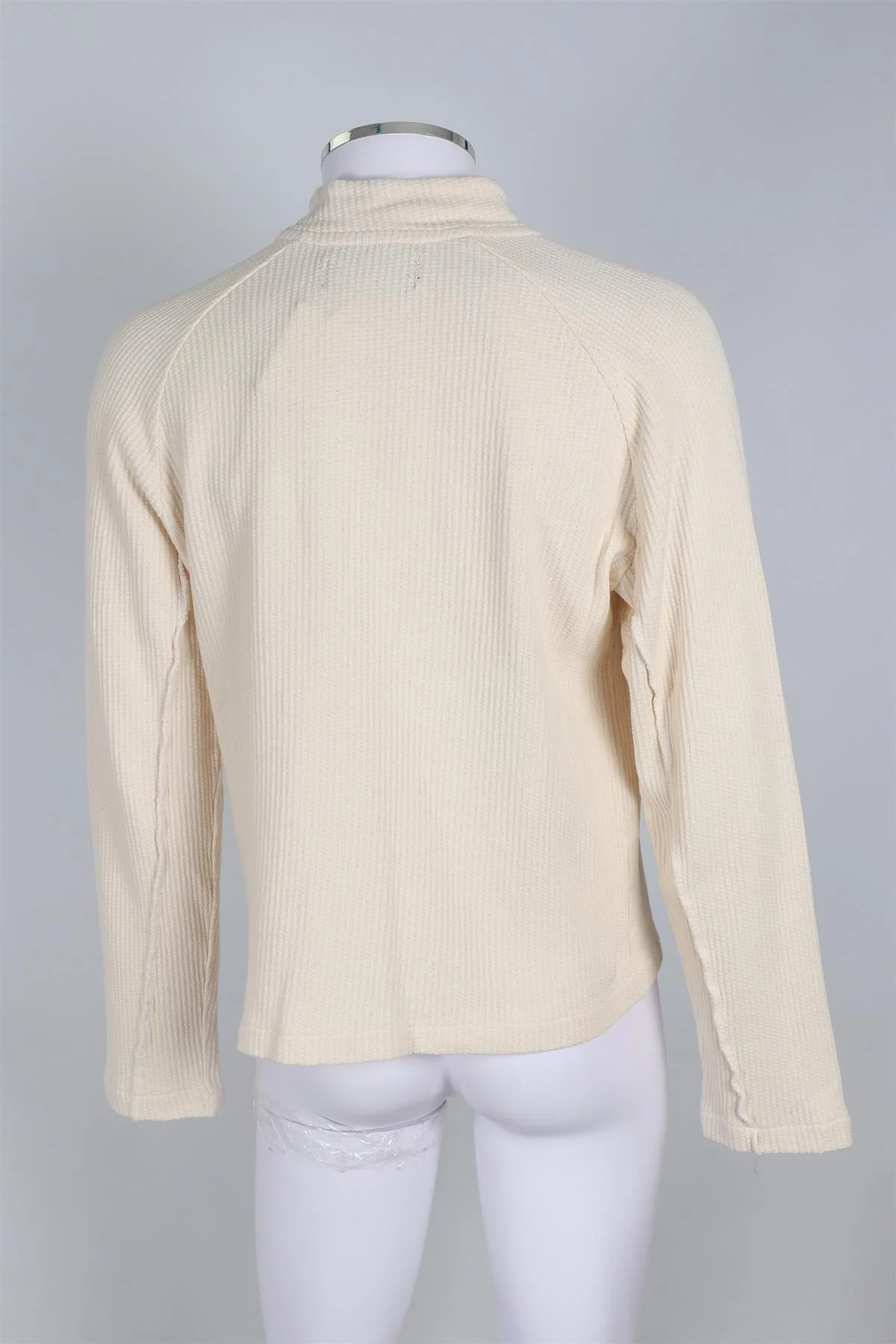 MFPEN CREAM MEN'S COTTON CARDIGAN SMALL - Image 4