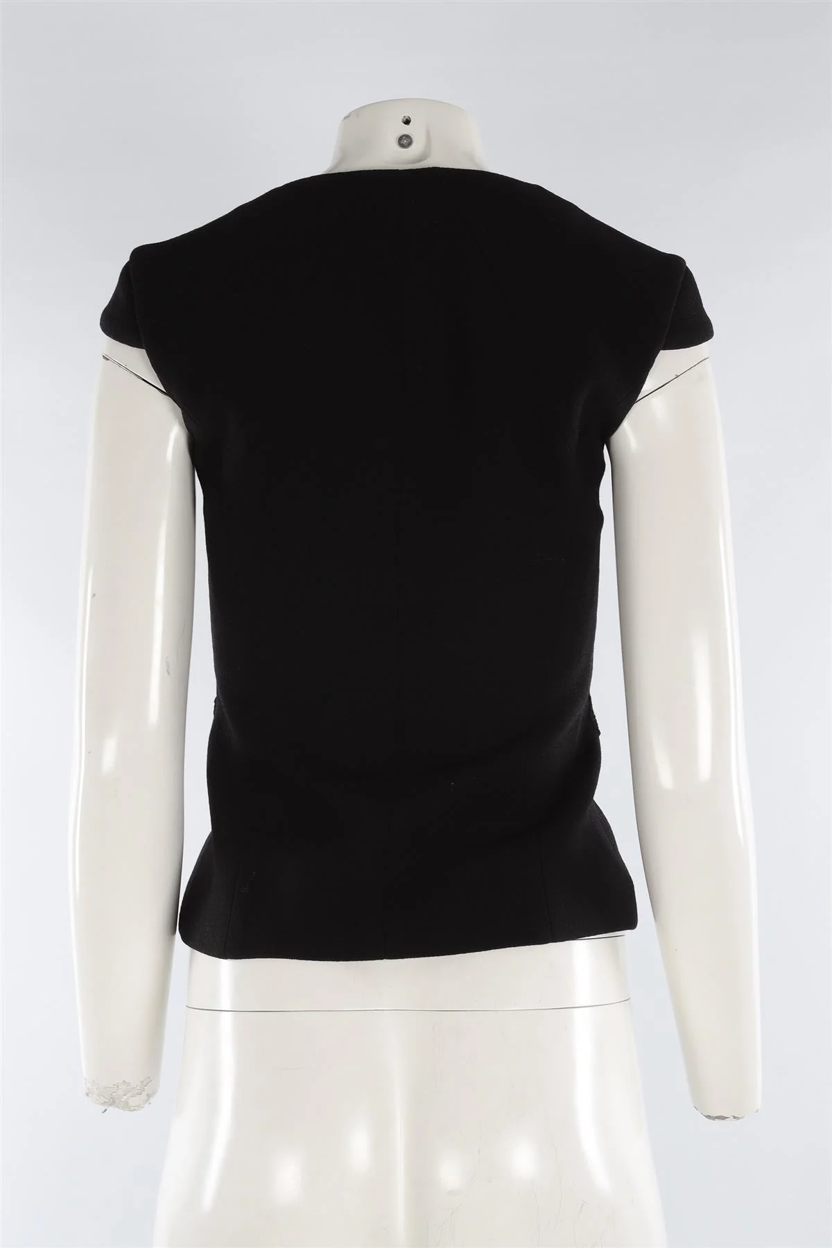 MICHAEL KORS BLACK CREPE TOP US 2 UK 6 - Image 4