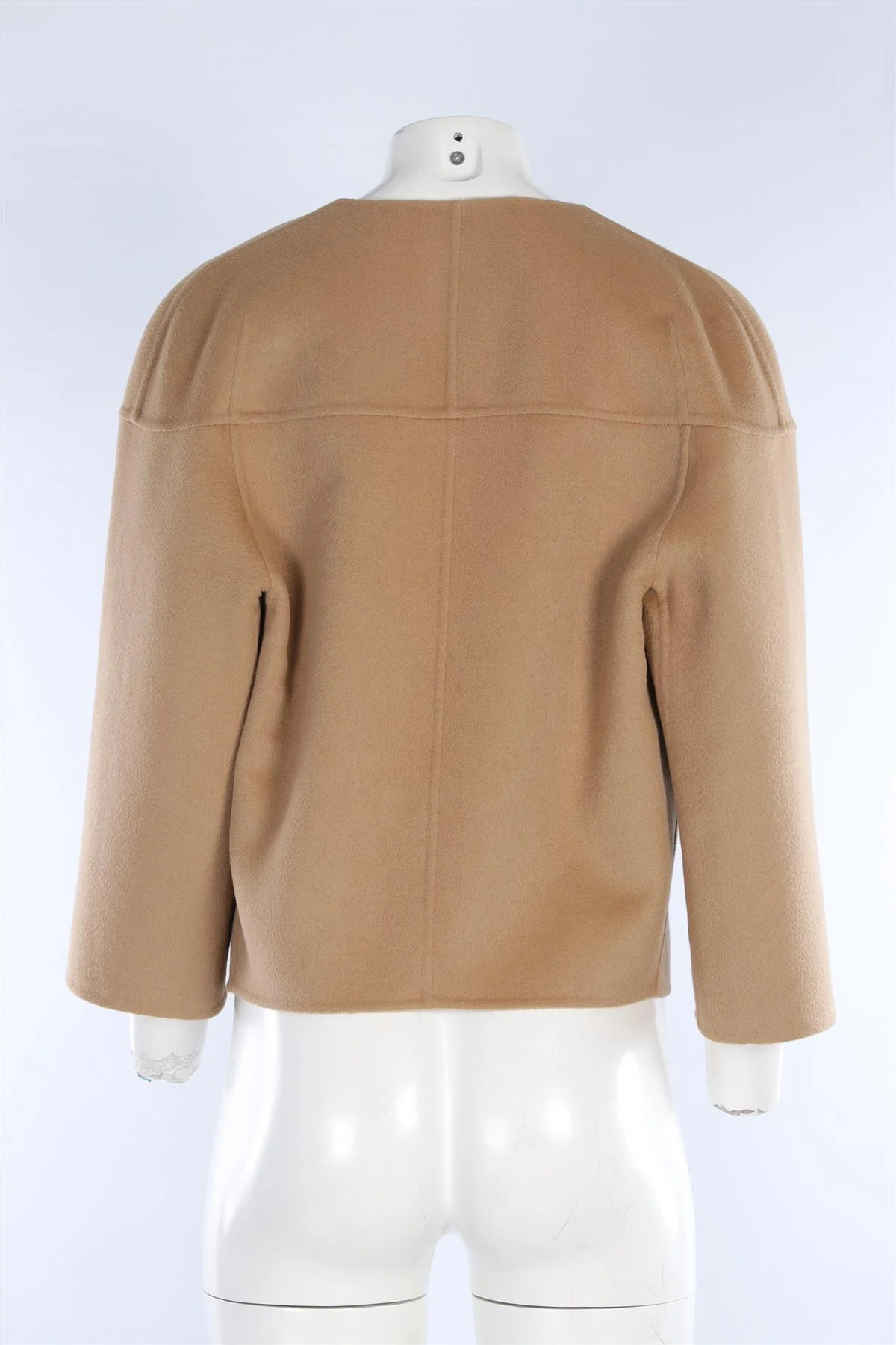MICHAEL KORS TAN CASHMERE CARDIGAN US 4 UK 8 - Image 4