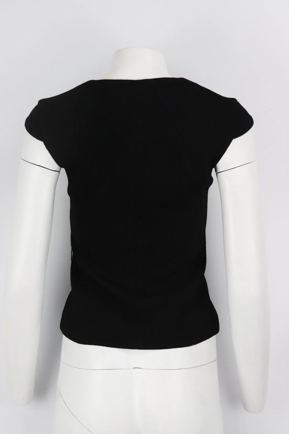 MICHAEL KORS WOOL CREPE TOP US 2 UK 6 - Image 4