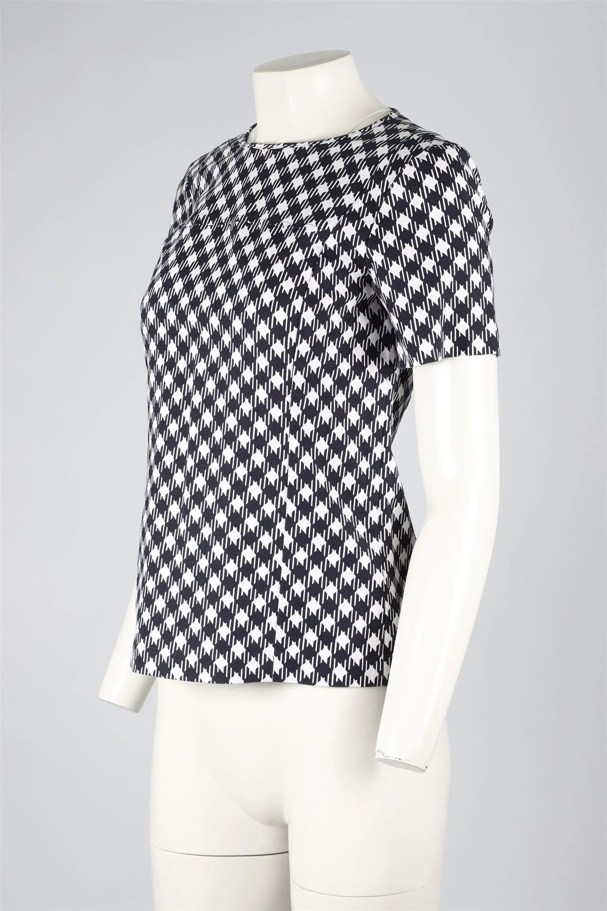 MICHAEL MICHAEL KORS BLUE COTTON BLEND TOP SMALL - Image 3