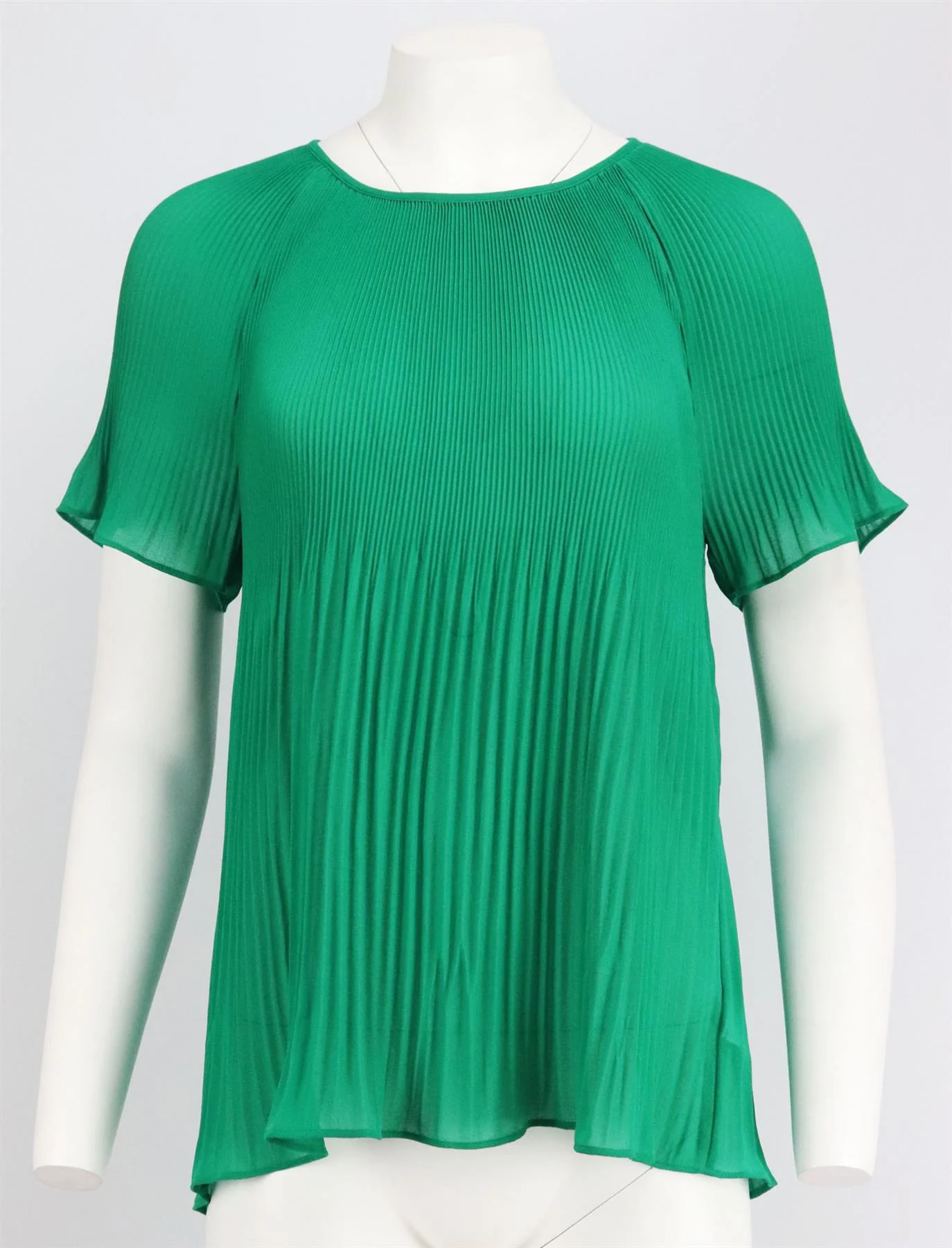 MICHAEL MICHAEL KORS PLEATED GEORGETTE TOP LARGE - Image 2